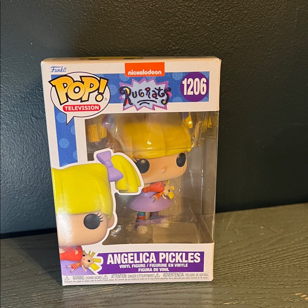 Funko Pop! Rugrats Angelica Pickles Vinyl Figure - Yellow & Purple